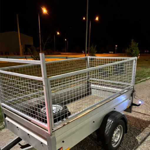 Magasítótt utánfutó kölcsönzés Budapest XVIII. Vecsés Gyál