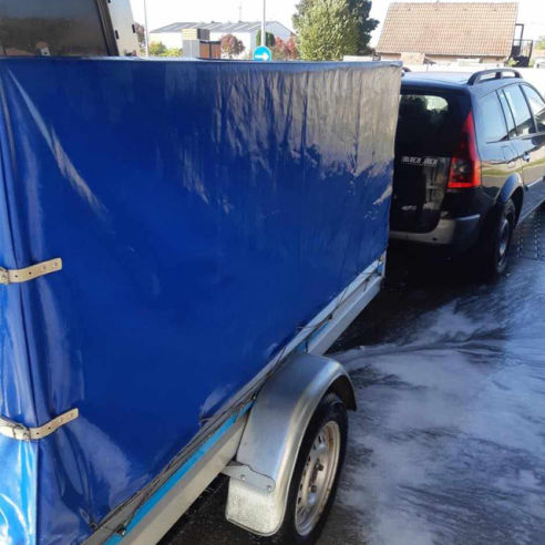 Ponyvás utánfutó köcsönző Budapest XVIII Vecsé Gyál